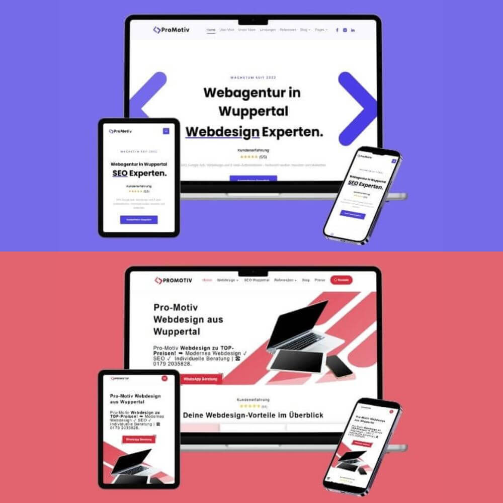 Branding – ProMotiv vorher und nachher