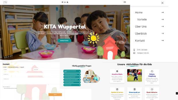 Kita Webdesign Wuppertal