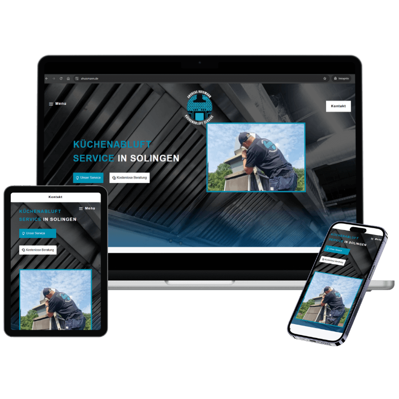 Website Relauch Vorher