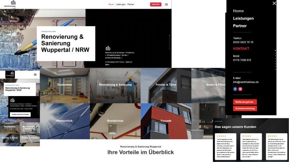 WordPress Webdesign Handwerker und Bauunternehmer
